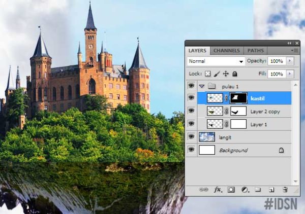 Tutorial Membuat Negeri Di Awan Dengan Photoshop Idesainesia