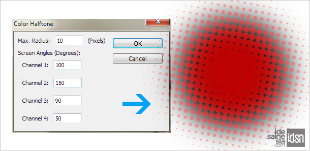 Membuat Halftone denga Photoshop 5